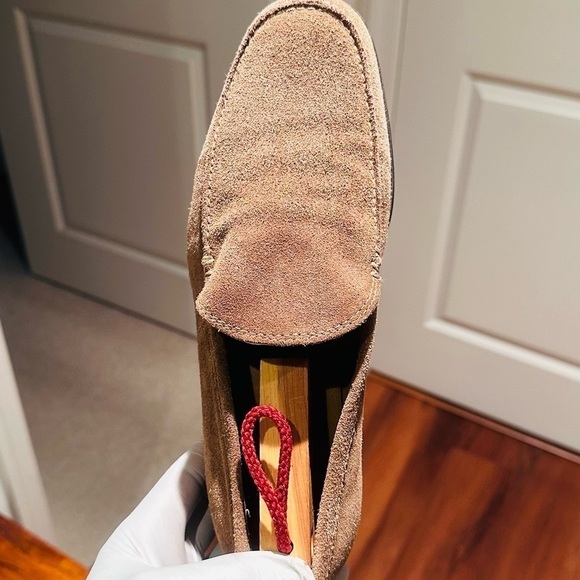 Marc Anthony Tan Suede Leather Loafers. - Picture 10 of 15